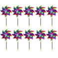 thumbnail image 1 of serony 10pieces Reflective Windmill Pinwheel Garden Birds Multiple Accessory, 1 of 6