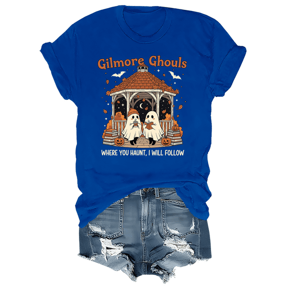 Gilmore Ghouls Shirt Gilmore Ghouls Where You Haunt I Will Follow T-Shirt