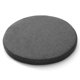 thumbnail image 1 of Xiao Hua Cojín redondo suave para silla de dormitorio, oficina, cocina, comedor, antideslizante, 40 cm, gris oscuro, 1 of 5