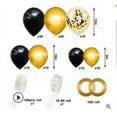 thumbnail image 2 of Party Balloons Set Aluminum Foil Latex Air Balloons Kit Home Office Inflatable Decorations, 2 of 8