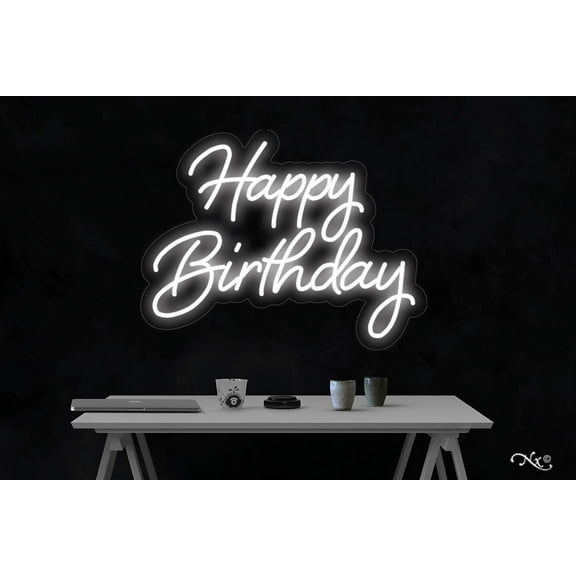 Happy Birthday-LED Neon Sign Made in USA