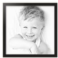 thumbnail image 2 of ArtToFrames 20" x 20" Raw Edge Black Picture Frame, 20x20 inch Black MDF Poster Frame (WOM-4460),  Pack, 2 of 8
