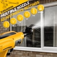 thumbnail image 5 of Hidrolavadora inalámbrica para Dewalt, batería de 20 V, 700 PSI, portátil, con boquilla 6 en 1 y cañón de espuma para limpieza de pisos, vallas y paredes de autos (batería no incluida)., 5 of 5