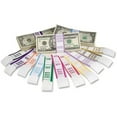 thumbnail image 6 of PAP-R Currency Straps 1.25" Width - Total $1,000 in $10 Denomination - Self-sealing, Self-adhesive, Durable - 20 lb Paper Weight - Kraft - White, Yellow, 6 of 6