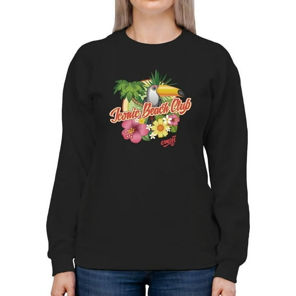 Tropical Toucan Paradise Vacation Graphic Women's Sweatshirt