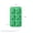 YH-526-Green, variant on 2PCS Christmas Fondant Molds Silicone Snowflake Snowman Xmas Tree Reindeer Santa Claus Bells Candy Mould For Pudding Cake Decoration