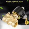 thumbnail image 1 of Válvula Solenoide Eléctrica De Latón Sellada G3/4 N/O, Solenoide De 12 Voltios, Aceite Para Aire Y Agua OTVIAP G3/4 Electric Solenoid Valve, 1 of 8