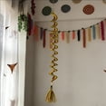 thumbnail image 4 of Handmade Crochet Windmill, Rainbow Crochet Decor, Colorful Hanging Ornament, Garden Patio Decor, Spring Summer Housewarming Gift Idea, Home Art Decor, 4 of 6