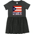 thumbnail image 3 of Inktastic Puerto Rico Flag & Name Girls Toddler Dress, 3 of 5