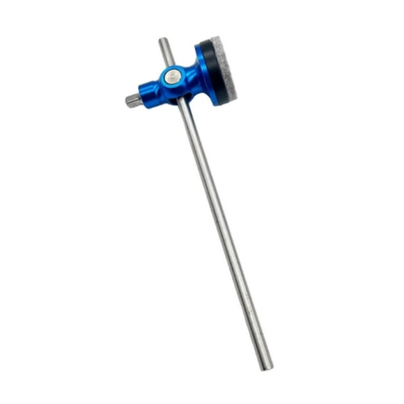 Cabezal de mazo de bombo Perfecl Pedal de mazo y baqueta para batería electrónica de repuesto Azul