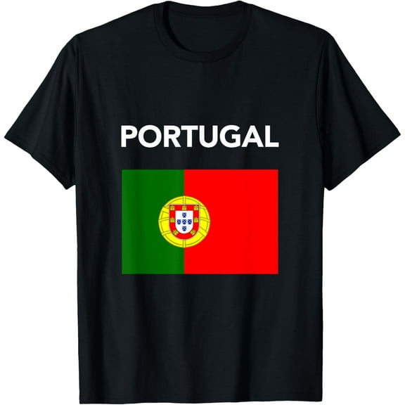 Portugal Flag T-Shirt Portuguese Flag Tee Shirt T-Shirt