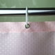 thumbnail image 5 of Cortinas de diamante 180x180 cm Macarena impermeables ganchos antibacterias resistentes al moho Rosado, 5 of 8