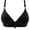Black, variant on Mrat Plus Size Strapess Bras for Women Embroidered Comfortable Breathable Bra Strapless Large Bust Stretch Seamfree Cami Strap Bralette Plus Size Strapless Bras for Women Underwear M