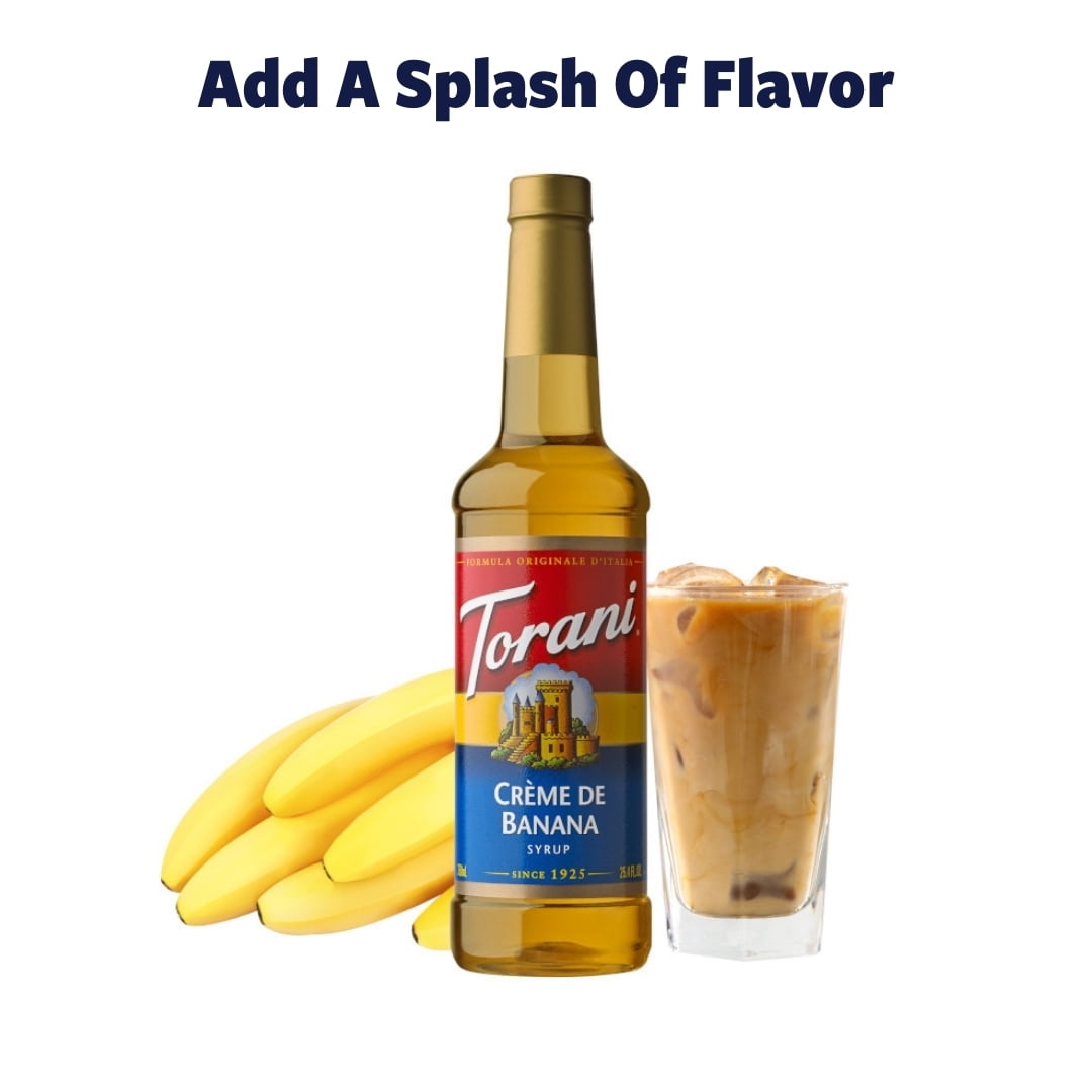 Torani Creme De Banana Flavoring Syrup, 25.4 fl oz