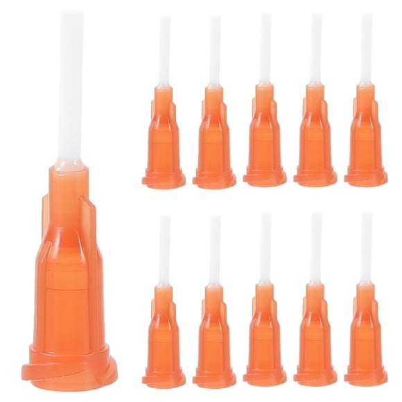 50pcs Consejo de aguja Aplicador Dispensador Aguja reutilizable Consejo de dispensador Reutilización Aguja para dispensador