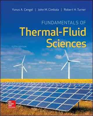 Pre-Owned Fundamentals of Thermal-Fluid Sciences (MECHANICAL ENGINEERING) Paperback
