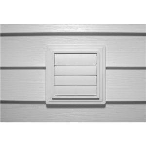 Alcoa Home Exteriors EXVENT PW Louvered Exhaust Vent