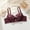 Wine, variant on Fatuov Lace Underwire Bras for Women Solid Color Push Up Comfort Everyday Bra for Work, Full Coverage Supportive Lightly Lined Bra 38A, Wine