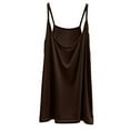 thumbnail image 6 of Yubnlvae Women's Modal Tank Tops with Built-in Bra - Loose Fit Sleeveless Camisole for Summer, Casual Layering Shirt (Floral/Solid Colors) (Coffee | 4XL), 6 of 8
