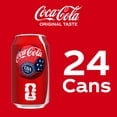 thumbnail image 4 of Coca-Cola Soda Pop Cans, 12 fl oz, 24 Pack, 4 of 19