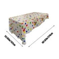 thumbnail image 3 of JilgTeok Happy Birthday Plastic Tablecloth, Rectangular Disposable Colorful Balloon Party Tablecloth, Suitable for Birthday, Graduation, Wedding Decoration Tablecloth(53.93*107.87in), 3 of 6