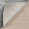 thumbnail image 3 of nuLOOM Argelia Solid Machine Washable Area Rug, 2' 6" x 8', Runner, Argelia Light Grey, 3 of 10