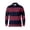 Red-B, variant on LIIPEE Striped Graphic Polo Shirt For Men Long Sleeve Tennis Collar Shirts Male Autumn Comfortable Breathable Versatile Polos,XXL