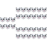 Hemoton 5 PCS Giant Panda Balloon Clear Balloons for Stuffing Dinosaur Inflator Happy Birthday Purple Baby