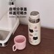 thumbnail image 5 of Taza Termo de doble bebida para niños para niñas, taza de agua potable directa portátil 316, taza con pajita para escuela de estudiantes con tapa, gama alta, 5 of 5