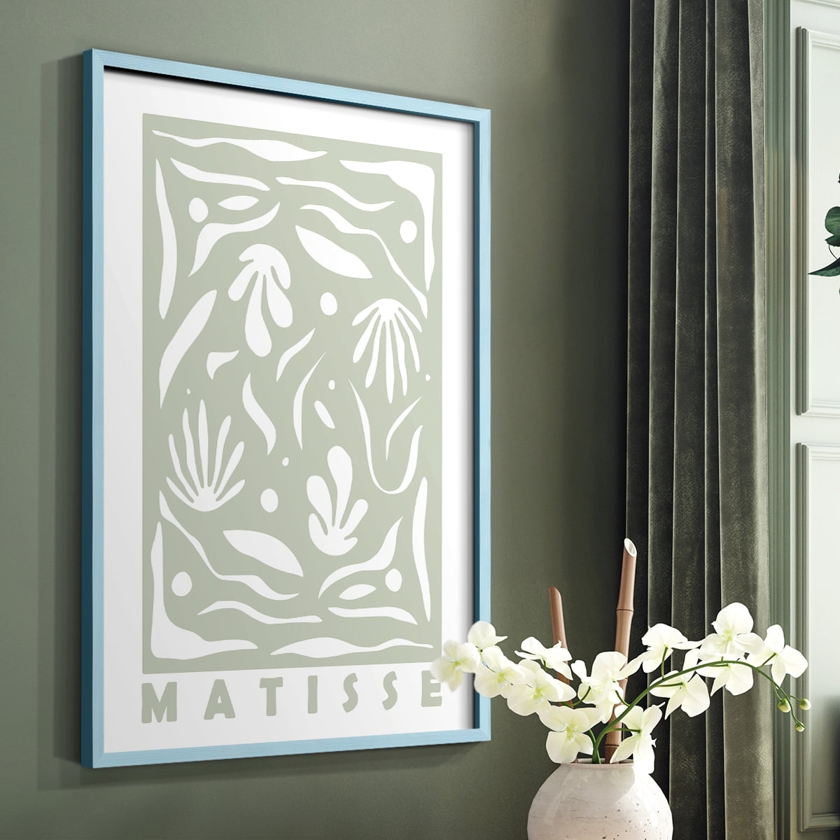 Matisse VII Framed Print - Solid Wood