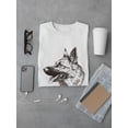 thumbnail image 3 of German Shepherd Dog Head  T-Shirt Men -Image by Shutterstock, Male XX-Large, 3 of 4