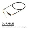thumbnail image 3 of Unique Bargains Black Rubber Coated Motorcycle Motorbike Throttle Cable Wire for Yamaha JOG, 3 of 3