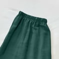 thumbnail image 3 of Lenpel Pajama Pants for Women Lightweight Casual Straight Leg Palazzo Sleep Trousers Flowy Comfy Loose Fit Lounge Pants, 3 of 4