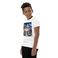 thumbnail image 2 of Superheroes Unite! T-Shirt – Power, Style & Action in Every Thread - Youth Short Sleeve T-Shirt copy (White, M), 2 of 3