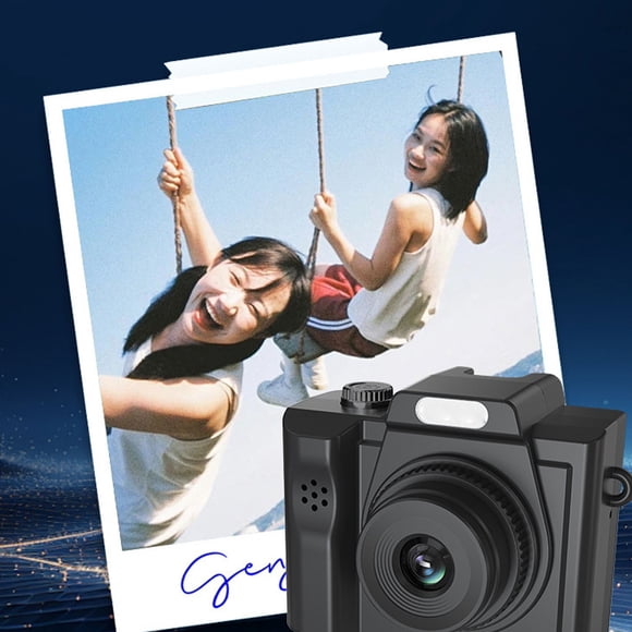 Cámara Digital, Pantalla De 1,3 Pulgadas Tipo C Carga Panda Accesorio Pequeña Cámara Vintage Llavero Correa Control De 4 Teclas Para Fotografía Al Aire Libre