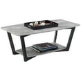 thumbnail image 1 of Pemberly Row Coffee Table in Gray Faux Birch Wood Finish, 1 of 2