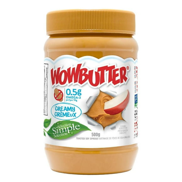 WOWBUTTER Peanut Free Spread Creamy, 500 g