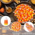thumbnail image 4 of 50pcs Halloween Resin Candy Corn Artificial 3d Candy Corn Bead Fall Faux Corn Scrapbooking Embellishments, 4 of 5