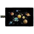 thumbnail image 4 of PKQWTM Funny Educational Solar System Planetary Orbit Book Cover Book Protector Book Sleeve Book Pouch Book Bag 6x9 inch, 4 of 4