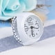 thumbnail image 3 of WORGEOUS 1pc personalidad unisex reloj en forma de anillo de dedo moda exquisito anillo de reloj de cuarzo (blanco), 3 of 7