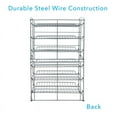 thumbnail image 5 of Atlantic 6-Tier Double Can Rack Wire Organizer for Pantry in Silver, 5 of 9