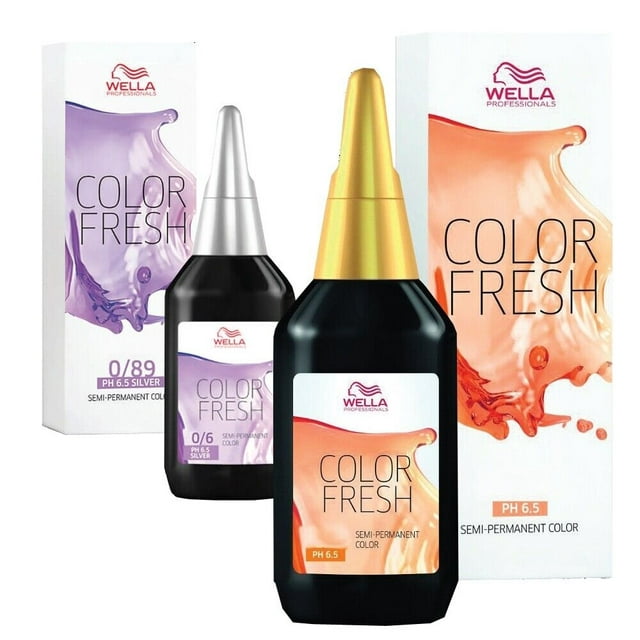Wella Color Fresh Semi Permanent Hair Color 2.5oz Choose Your Shade ( Shade:6/45 Dark Blonde/Red Red-Violet;)
