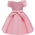 thumbnail image 3 of GHSDFBB Robe Fille pour Anniversaire Mariage Fête Occasion Spéciale Sequins Tulle Robe Princesse 3-10 Ans, 3 of 7