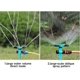 thumbnail image 2 of Aspersor de jardín, aspersor de riego automático giratorio de 360° para césped, aspersor de agua para jardín, plantas, riego de césped., 2 of 4