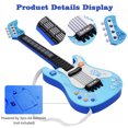 thumbnail image 7 of Kids Guitar for Children, Music Toys Guitar for Kids Toddler Electric Guitar with Strap, Kids Blue Guitar Musical Instrument Toys, 7 of 7