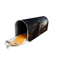 thumbnail image 3 of Lsque Pyramid Desert Cat Mailbox Cover Standard Size ,Magnetic Mailbox Covers Post Wraps Letter Box Cover -25.5x21 in, 3 of 9