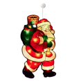 thumbnail image 1 of Secuencias de luces navideñas, decoraciones navideñas LED, árbol de Navidad de Papá Noel BRILLAR  Rojo Verde, 1 of 2
