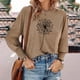 thumbnail image 1 of Puntoco Abrigo De Mujer Camiseta De Manga Larga Estampada con Cuello Redondo para Mujer Liquidación De Navidad Puntoco Puntoco-208, 1 of 5