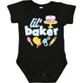 thumbnail image 3 of Inktastic Lil' Baker Icing and Cake Boys or Girls Baby Bodysuit, 3 of 5