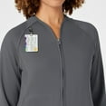 thumbnail image 5 of Wink Knits and Layers Women's Fleece Full Zip Jacket, Pewter, M, 5 of 9